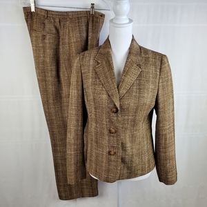 Karen Scott Petite vintage pantsuit PANTS ONLY 8P